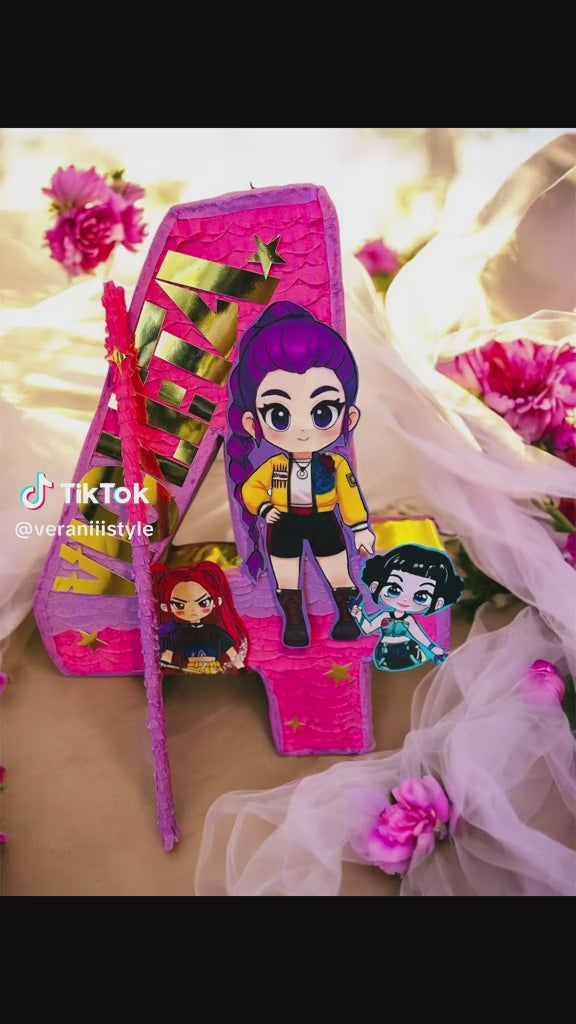 Piñata Tradicional Personalizada — Tu Diseño en el Frente | VeraniArts