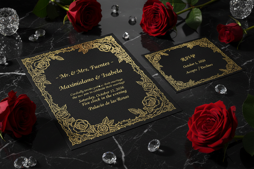 Set 2 Negro Oro